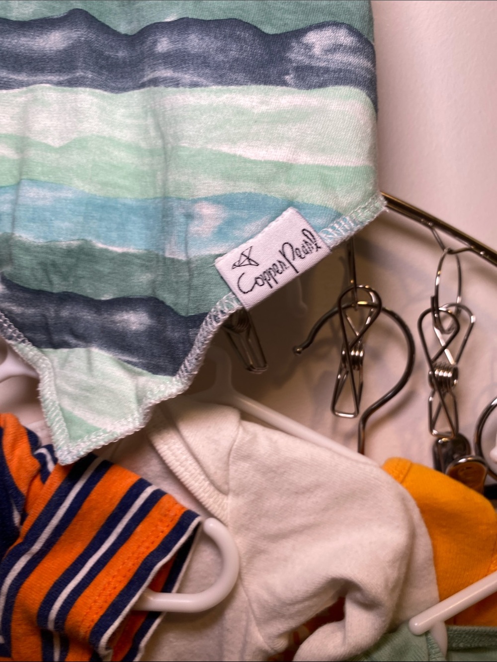 Carter's, Gerber, Okie Dokie, Long-Sleeve Baby Bodysuit and One Piece - Picture 6 of 7